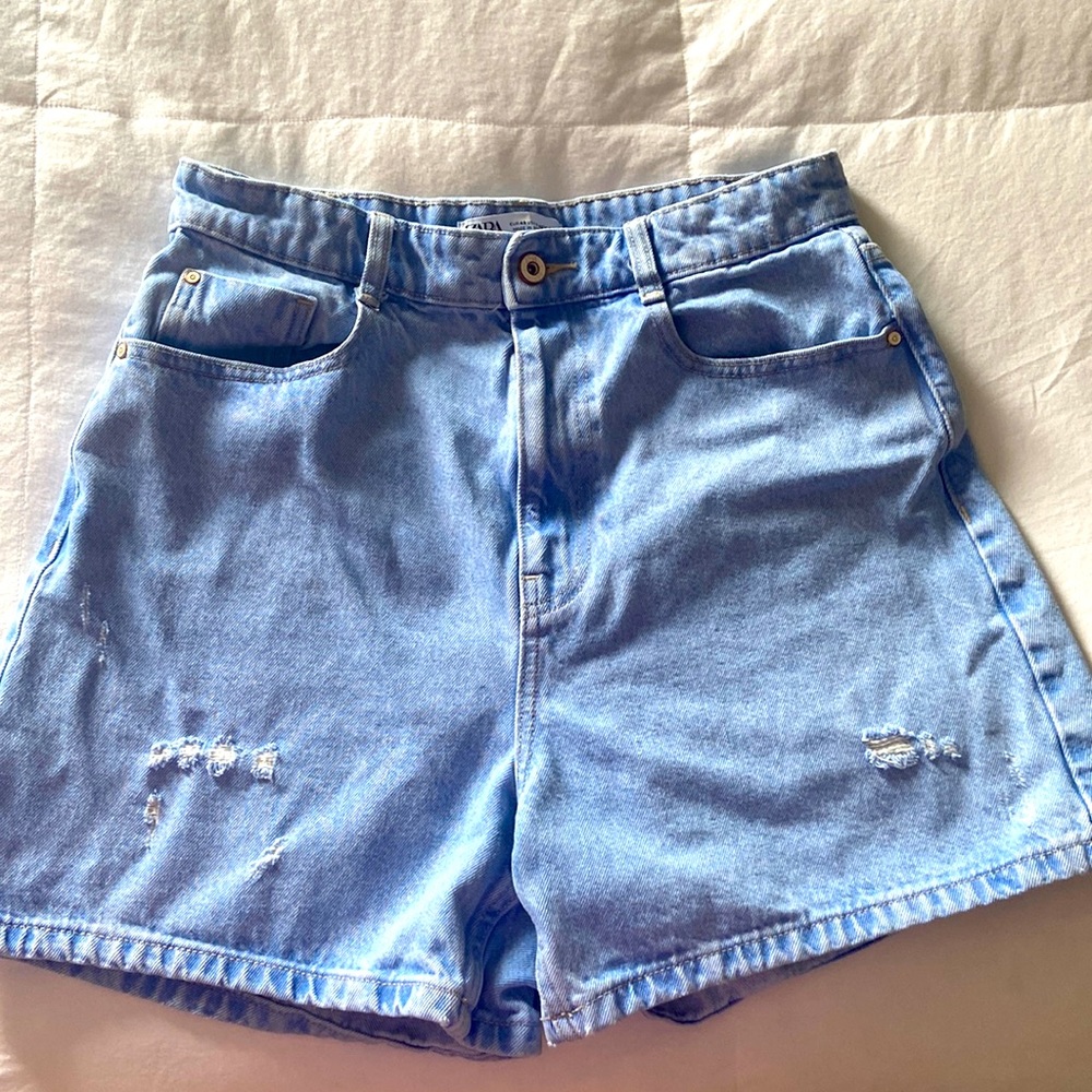 High waisted shorts